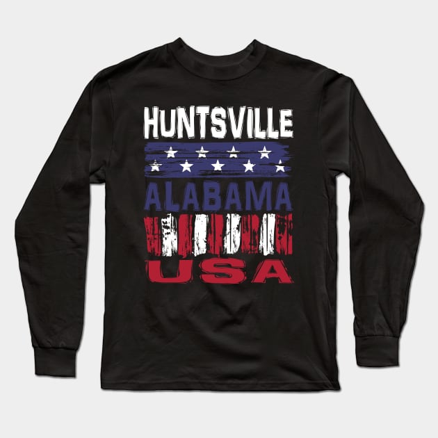 Huntsville Alabama USA T-Shirt Long Sleeve T-Shirt by Nerd_art